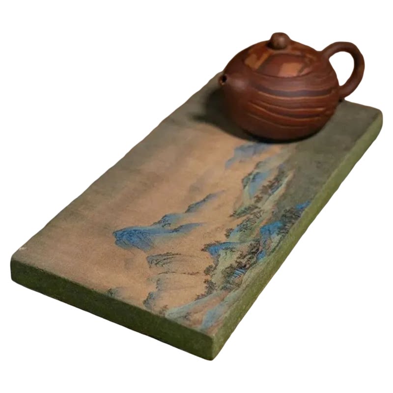 巴蜀汉陶非遗吸水茶台