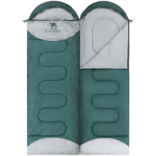 骆驼户外露营便携四季通用款成人儿童单人双人办公室午睡午休睡袋