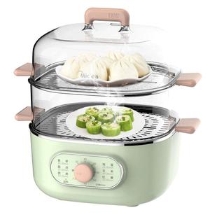 美的电蒸锅多功能家用大容量多层炖蒸煮一体蒸小型箱早餐烹饪机