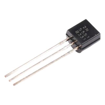 直插三极管 2N5551 5551 TO-92 0.6A/160V 100只4.5元 40元一K