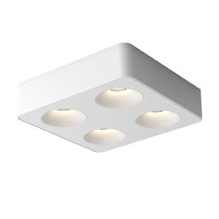 超薄明装筒灯四头免吊顶客厅卧室无主灯全光谱防眩吸顶斗胆灯射灯