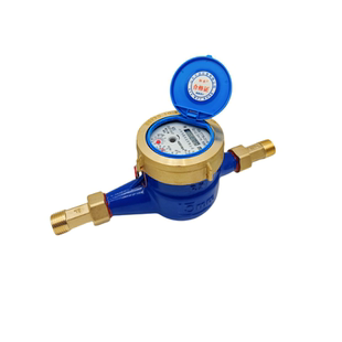 旋翼式水表自来湿式水表家用出租房4分6分公寓DN15机械防倒立式