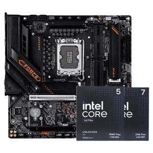 【新品】15代酷睿ultra7 270k plus/250KF/K plus技嘉主板cpu套装