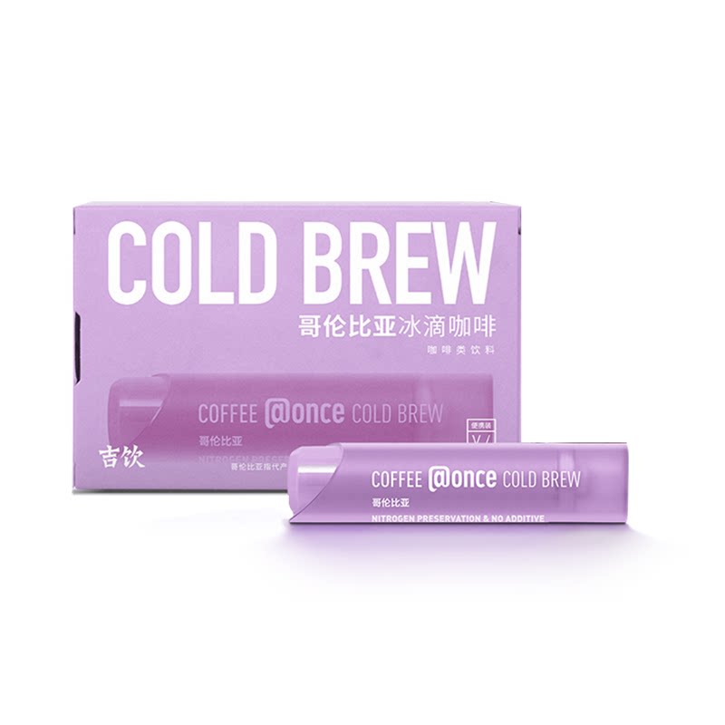 吉饮哥伦比亚冰滴咖啡液6支