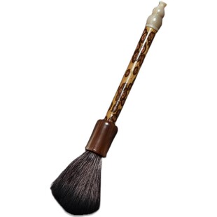 袖珍梅鹿竹养壶笔 小巧刷壶笔 老料竹壶刷子养茶壶毛笔刷茶道配件