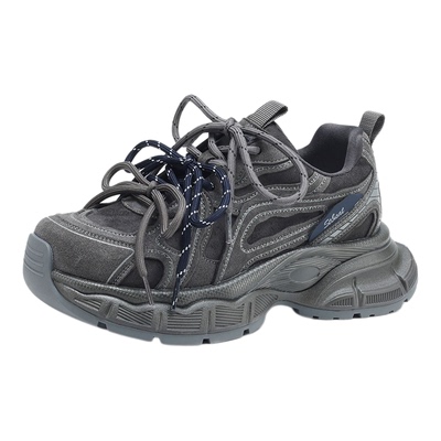 星期六超火厚底增高5cm老爹鞋女