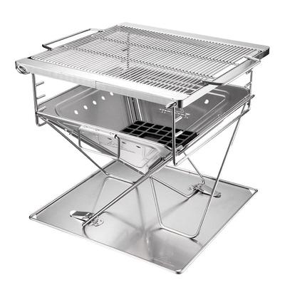 柯曼折叠焚火台取暖炉烤肉炉