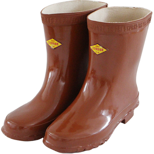 双安牌25KV高压绝缘靴 中半筒电工胶鞋雨靴水鞋劳保鞋正品