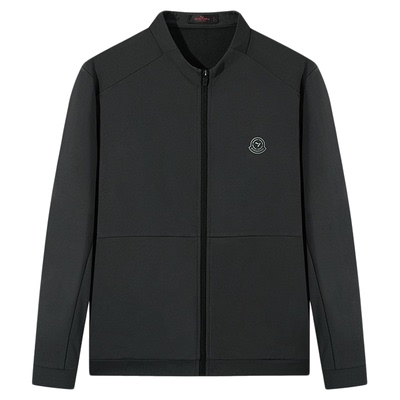 【新疆棉/连帽开襟】柒牌男装秋季新款中青年休闲百搭开衫卫衣