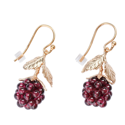 MichaelMichaud复古镀金女耳环