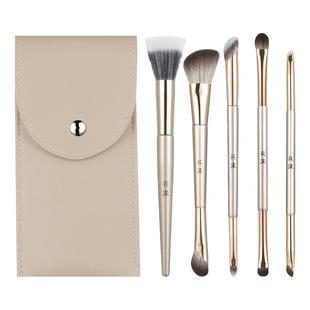 花漾秋瓷实用5支刷组合9头化妆刷鼻影刷修容刷点彩刷眼影刷新手刷