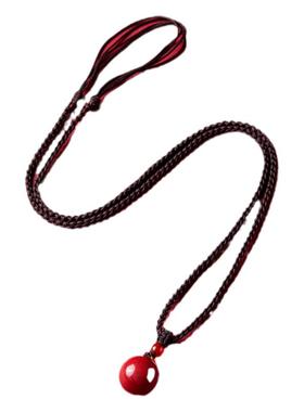 正品朱砂嘎乌盒内置般若心经吊坠