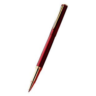 英雄红色中性笔定制刻字logo学生专用红笔老师改作业教师红色圆珠笔中性笔高颜值签字笔红笔芯刷题笔送礼