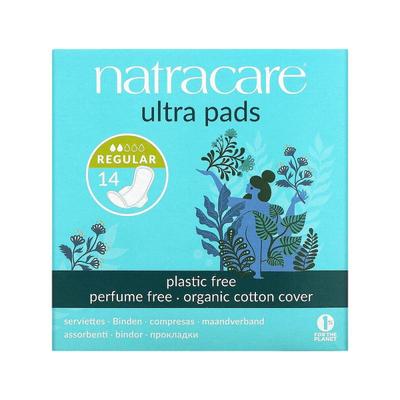 香港直邮Natracare耐卡卫生巾有机棉套安全轻薄舒适柔顺透气正品