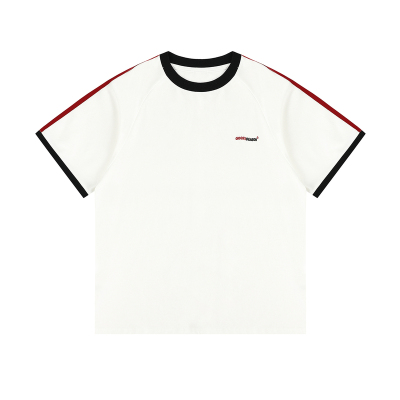 GOOZIMADE三条杠短袖T恤男半袖