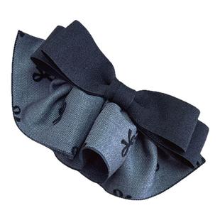 格雷灰~韩国褶皱裙摆发夹女后脑勺高级感轻奢风头饰2025新款高端