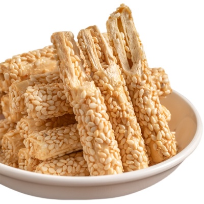 芝麻杆麦芽糖麻糖手工怀旧老零食