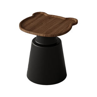 中古风客厅沙发边几复古轻奢高级感小茶几设计师创意精致落地边桌