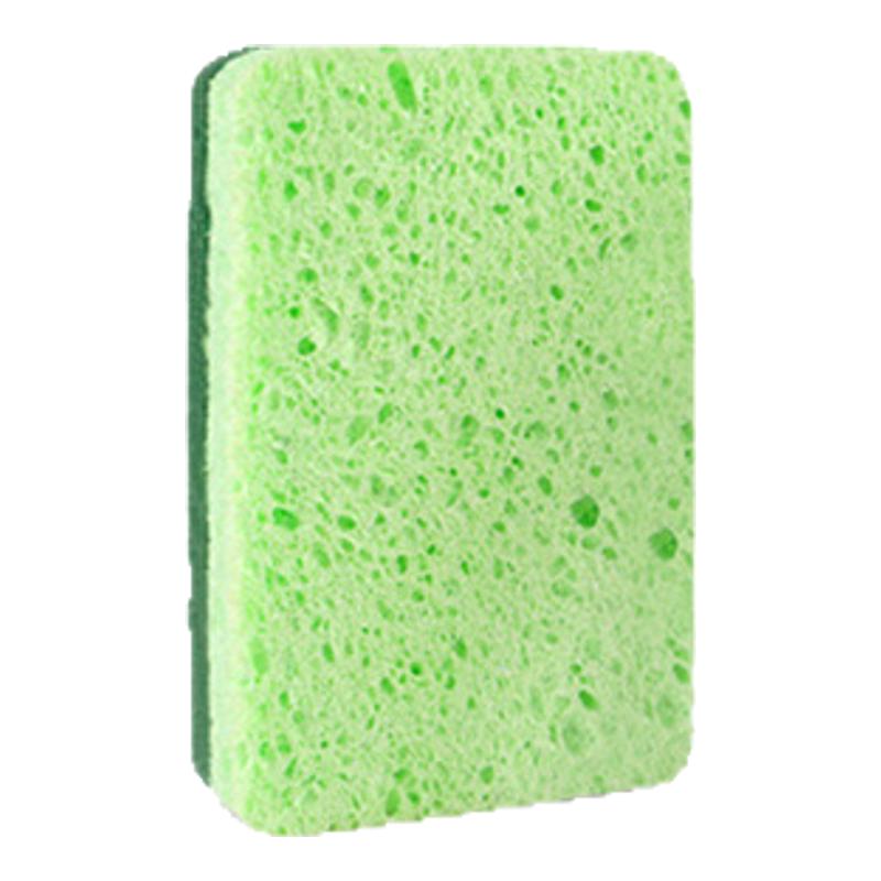 碗清洁海绵擦天然木浆棉抹布魔力擦刷碗锅厨房去污百洁布海绵块