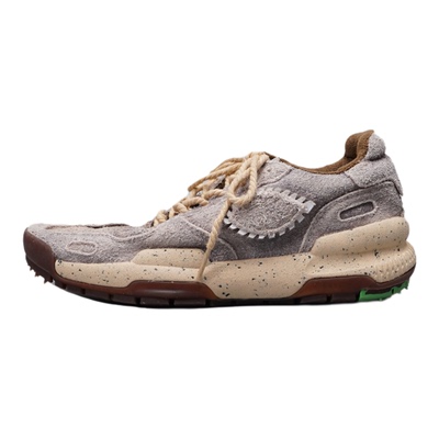 CROOKED CARD 25S 水泥灰复古厚底休闲火星鞋 情侣百搭休闲运动鞋