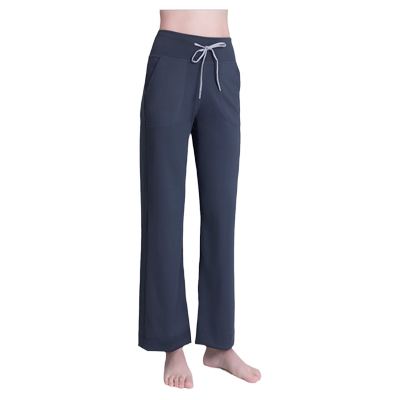 BWELL抽绳侧口袋宽松阔腿裤BWY7595K