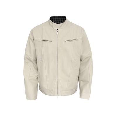 cleanfit哈灵顿飞行翻领夹克外套