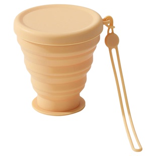 食品级硅胶折叠水杯便携式旅行折叠杯露营漱口杯子旅游户外耐高温