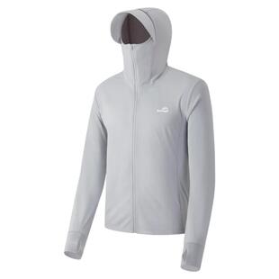 ohsunny防晒衣男春夏宽松舒适透气钓鱼防紫外线原纱大帽檐防晒服