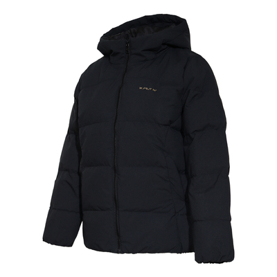 361度保暖防水连帽短款女羽绒服