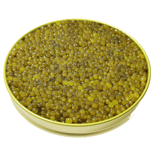 高端A+级15年达氏鳇鲟鱼子酱即食新鲜大鳇鱼籽寿司50克奶香大颗粒