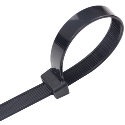 塑料国标尼龙扎带6*200mm黑白色