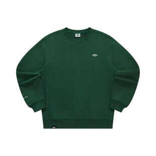 umbro茵宝官方运动新款简约LOGO圆领长袖T恤套头衫男女同款卫衣