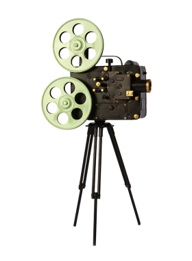 摆件复古怀旧老式电影放映机