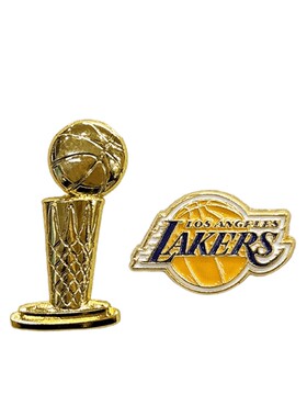 NBA官方冠军奖杯半立体徽章纪念