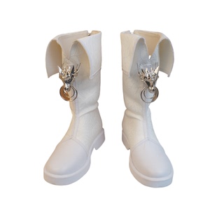 cos鞋明日方舟缄默德克萨斯cosplay靴子女动漫游戏道具鞋定制