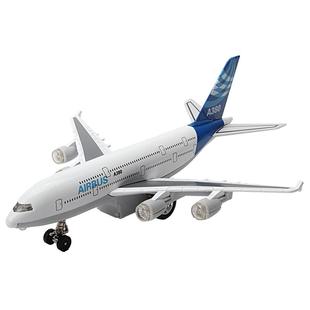 合金小飞机民航空军客机航模儿童玩具模型摆件