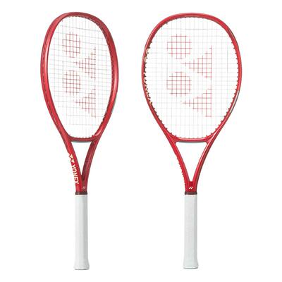 新款YONEX尤尼克斯网球拍08VCORE98/100宝石红yy全碳素赛事专业拍