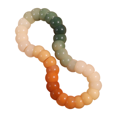 猪大肠白玉菩提手串盘玩绕指柔