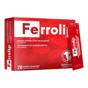 意之宝补铁剂ferrolip铁剂红皇后育血粉女性孕妇补铁补血贫血气血