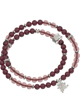 暮后之地双层葡萄小众情侣手串