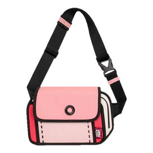 JumpFromPaper胸包女斜挎包运动骑行包百搭单肩背包腰包通勤JFP