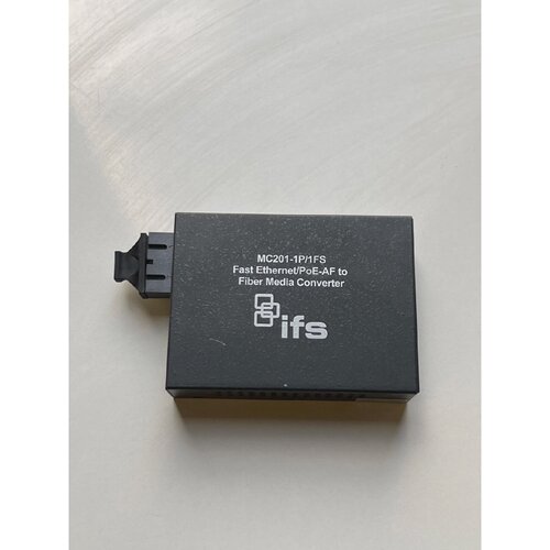 Interlogix MC2011P1FS Media Converter 100BaseFX Fiber 10100B