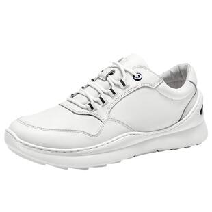 梦特娇白色皮鞋男真皮男鞋春季防滑休闲鞋2026新款男士运动小白鞋