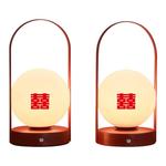 陪嫁新婚长明灯结婚一对高级婚房布置红台灯床头灯结婚礼物送新人