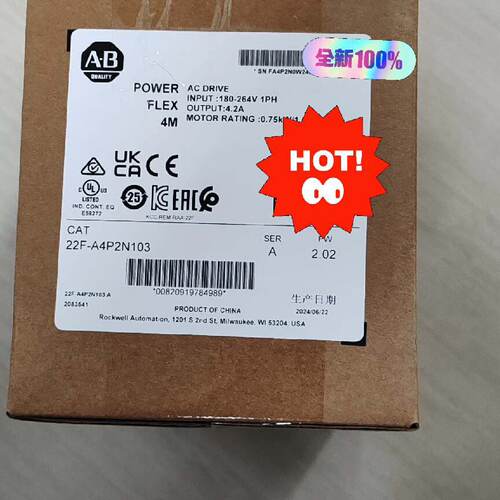 询价-22F-A4P2N103 罗克韦尔AB 变频器  现