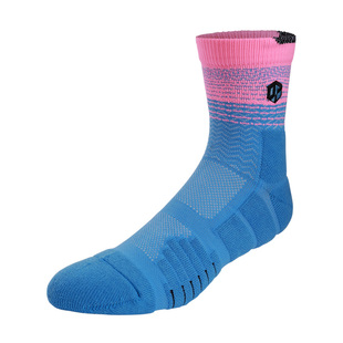 渐变篮球袜球员版专业实战篮球精英袜糖果色潮运动毛巾袜男中长筒