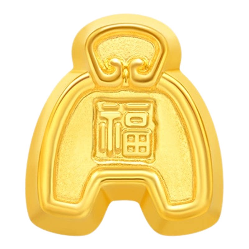 周大福鱼币布币锭子刀币元宝工艺金章计价礼物