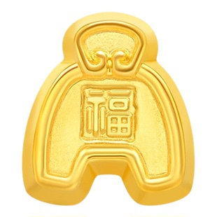 【新年礼物】周大福鱼币布币锭子刀币元宝工艺金章计价