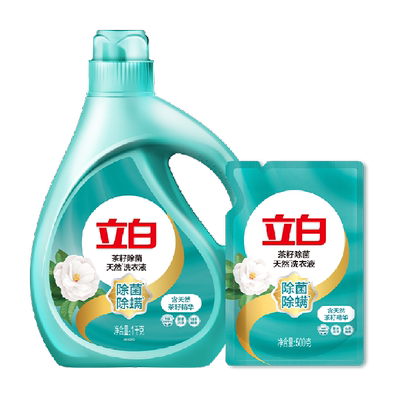 立白茶籽清香除菌洁净洗衣液