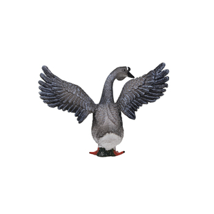 仿真公鹅模型摆件幼儿园宝宝早教农场家禽动物玩具